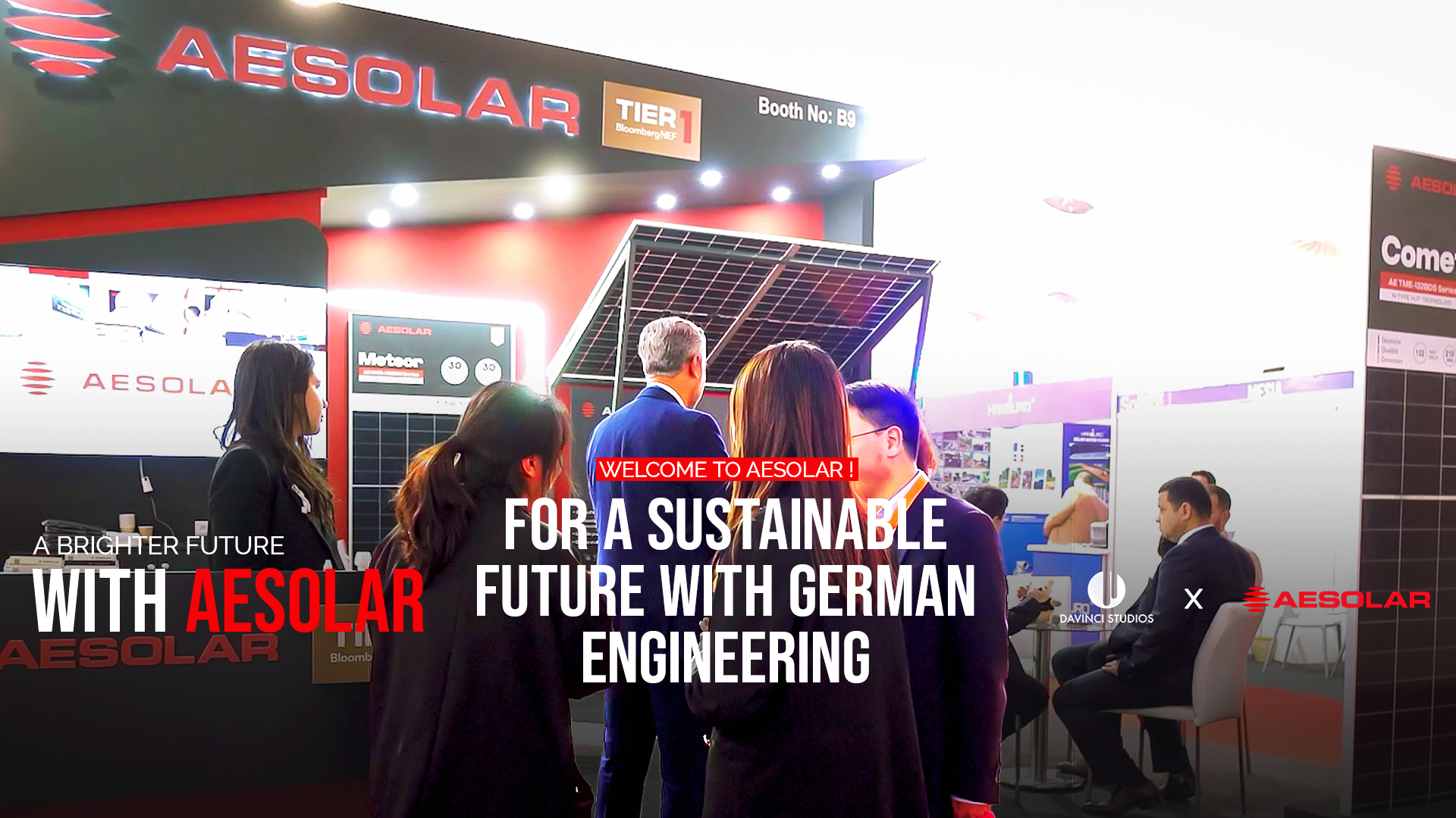Une collaboration inspirante avec AESOLAR autour de l’énergie solaire durable